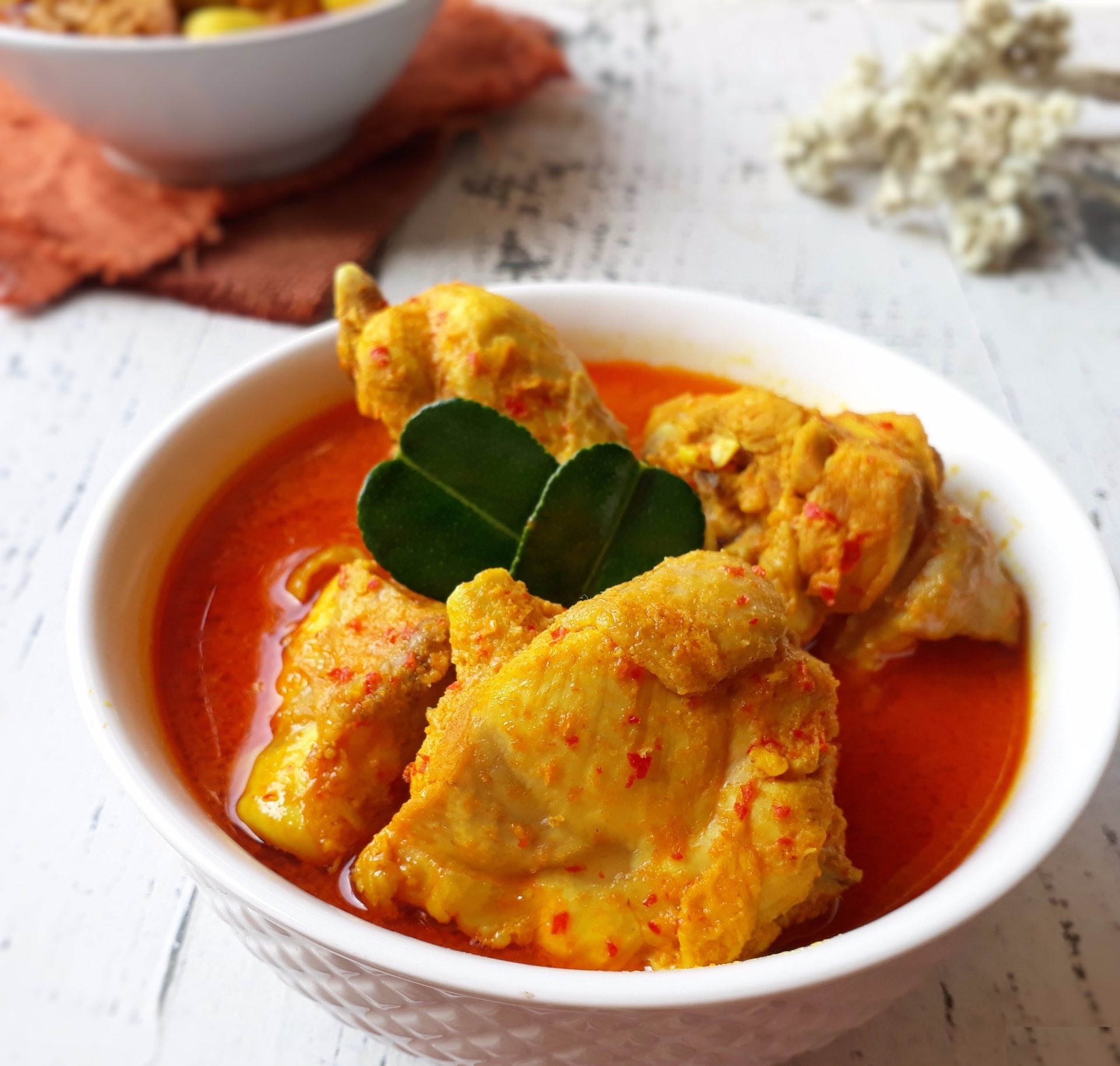 gambar gulai ayam kampung